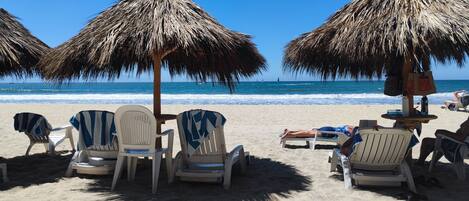 In Strandnähe, Strandtücher