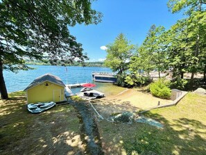 Exterior - Lake Winni- Amazing waterfront oasis- beach, dock and more! (Laconia)