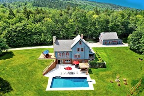 Exterior - Luxury Two-Home Vermont Retreat Near Ski Resorts – Pool, Hot Tub & Sauna (Windham)