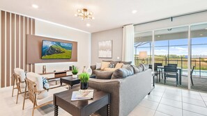 Flat-screen TV, offices