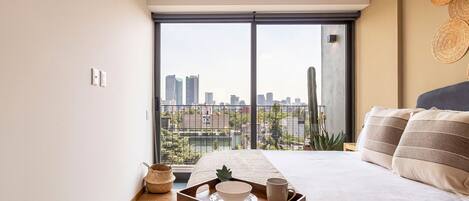 2 bedrooms, iron/ironing board, travel cot, WiFi