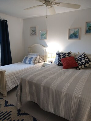 2 Schlafzimmer, Bügeleisen/Bügelbrett, kostenloses WLAN, Bettwäsche
