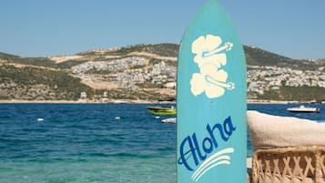 Private beach, beach cabanas, sun-loungers, beach umbrellas