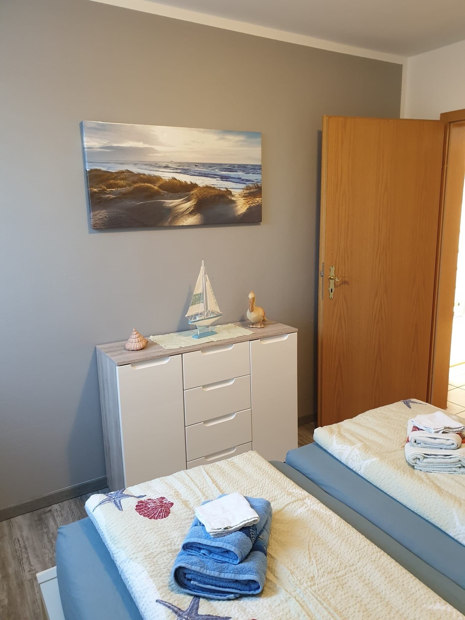 2 Schlafzimmer, Reisekinderbett, kostenloses WLAN