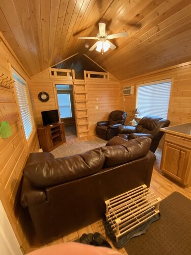Log Cabin by ND Badlands