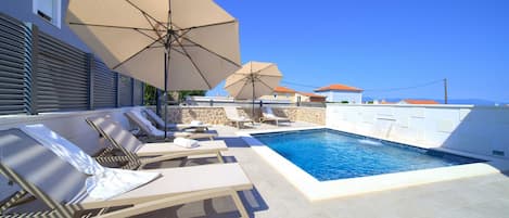 Beheizter Pool