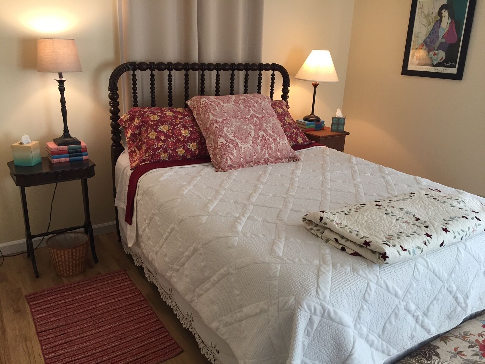  Available again in September!  Spacious Historic House one block to Town!