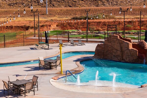 Opvarmet pool