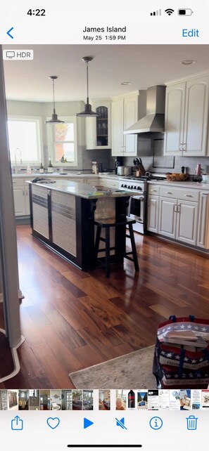 Private kitchen - Marsh house with kyaks and outdoor shower (Charleston)