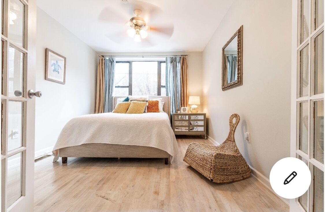 Interior designer’s abode in jersey city min to NYC