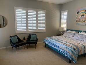 3 bedrooms, desk, iron/ironing board, free WiFi