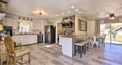 Stunning home with mountain views & river access nearby