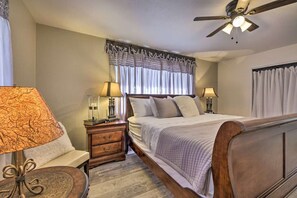 3 camere, una cassaforte in camera, una scrivania, ferro/asse da stiro