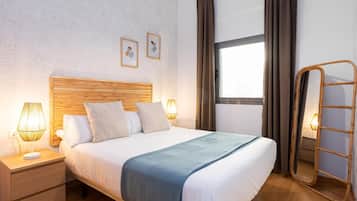 3 soverom, strykejern/-brett, reiseseng for barn og wi-fi (inkludert)