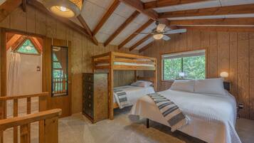1 bedroom, travel crib, WiFi, bed sheets
