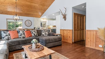 Téléviseur connecté, foyer, jeux vidéo, lecteur de DVD