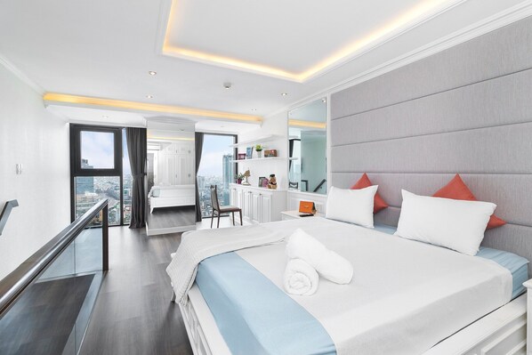 1 chambre, bureau, fer et planche à repasser, Wi-Fi gratuit