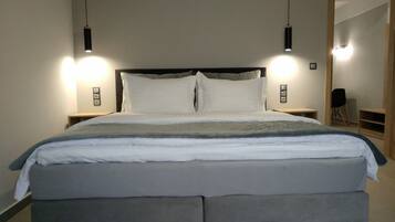 Deluxe Apartment | 1 bedroom, premium bedding, pillow-top beds, individually decorated