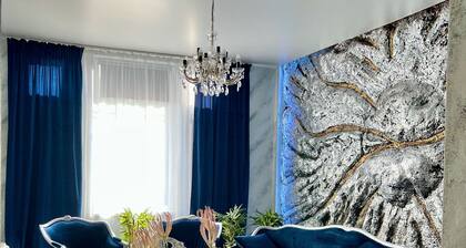 Design FeWo mit Salzgrotte