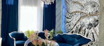 Design FeWo mit Salzgrotte