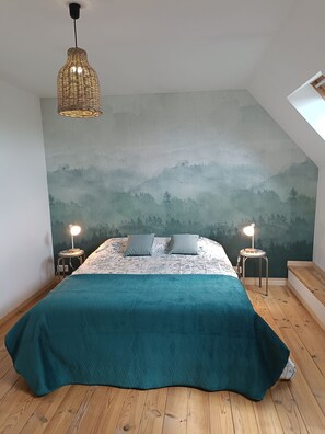 6 bedrooms, iron/ironing board, free WiFi, bed sheets - Gîte de Groupe 20 Pers Au Cœur de la Manche (Montbray)