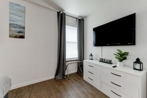 Een smart-tv en een printer