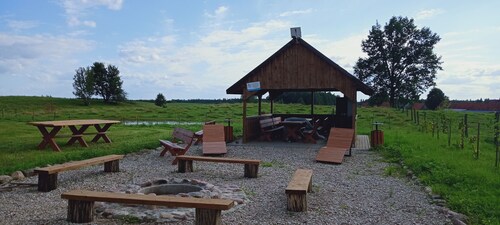 Countryside house next to Borek forest