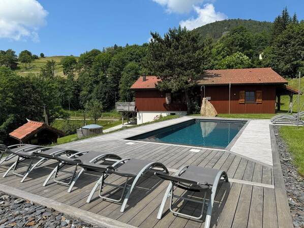 Außenpool, beheizter Pool