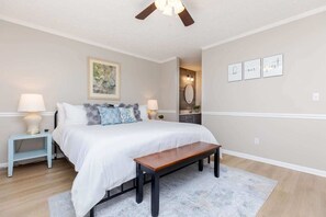2 bedrooms, iron/ironing board, travel crib, free WiFi
