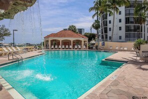 Pool - GRAND EXECUTIVE 3B/3B WATERSIDE 246 ISLAND CONDO (Fort Myers Beach)