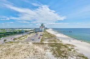 Enjoy stunning ocean views from this beachfront hotel, situated adjacent to a sandy beach with a pier.