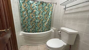 Towels, soap, toilet paper