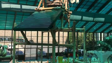 Indoor pool, outdoor pool