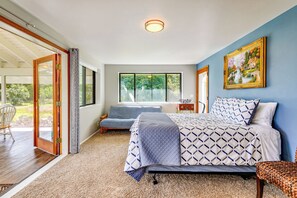 3 habitaciones, escritorio, wifi gratis y ropa de cama