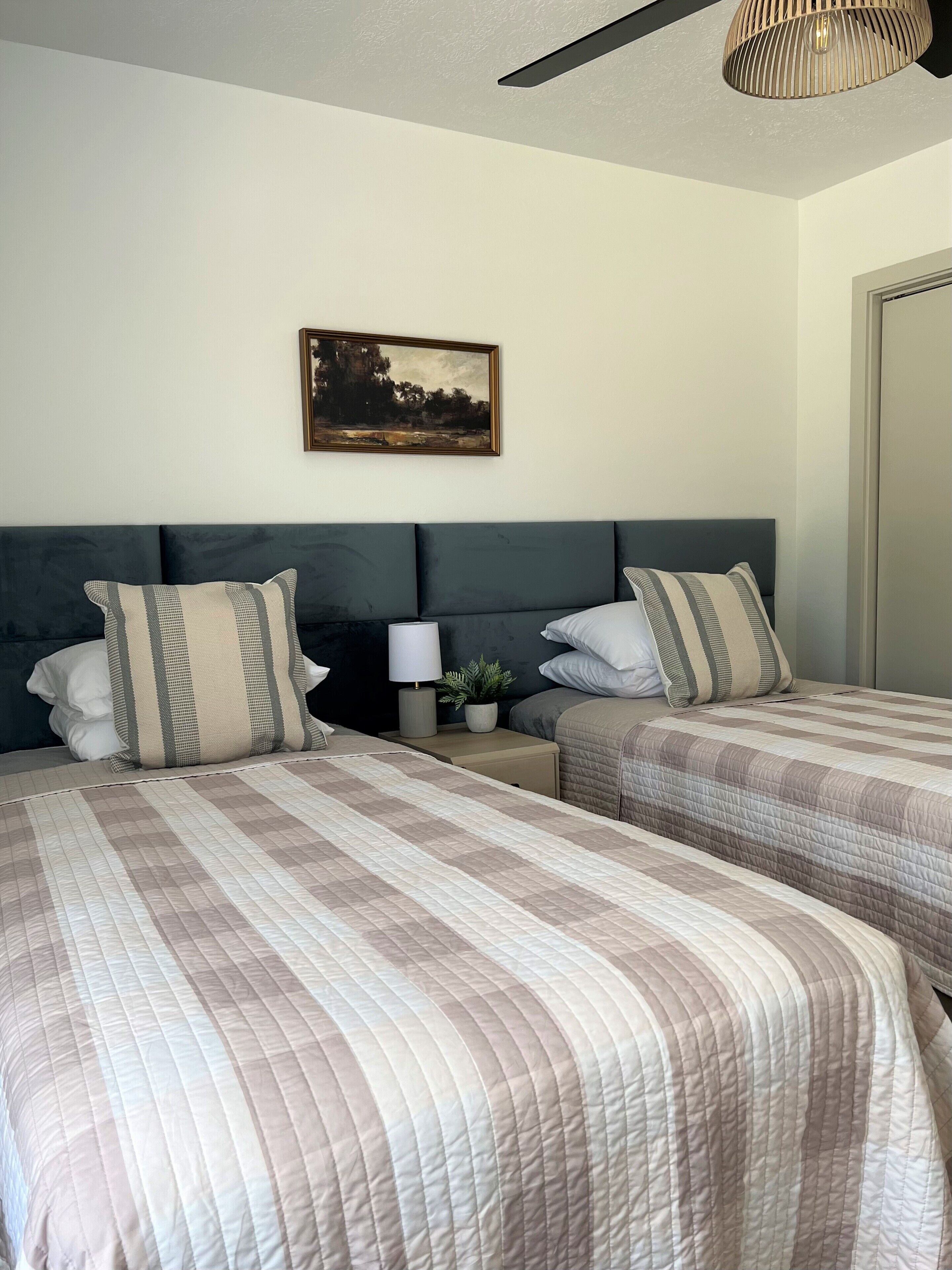 2 bedrooms, iron/ironing board, free WiFi, bed sheets