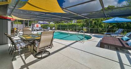 Cozy Getaway with pool and minutes to the beach!!!