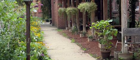 Overnattingsstedets uteområder