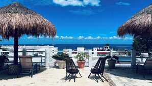 Terrace/patio - Stunning Rooftop Villa with Breathtaking Caribbean Views & Large Private Terrace (San Miguel de Cozumel)