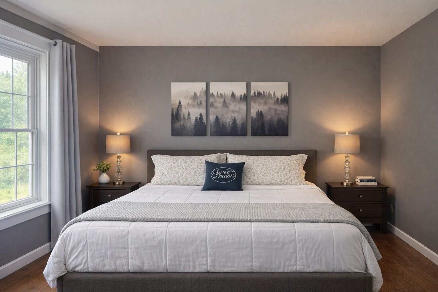 3 habitaciones, cuna de viaje, wifi gratis y ropa de cama 