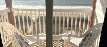 Oceanfront Corner Unit with Pool & Direct Beach Access