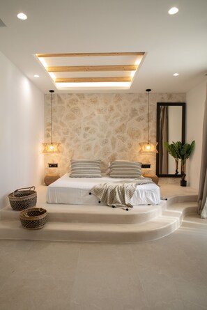 Deluxe Double Room | Individually decorated, individually furnished, blackout drapes - Naxos Green Village Hotel (Naxos)