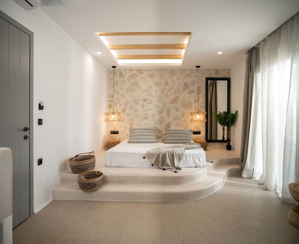 Deluxe Double Room | Individually decorated, individually furnished, blackout curtains - Naxos Green Village Hotel (Naxos)