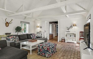 TV connectée, cheminée