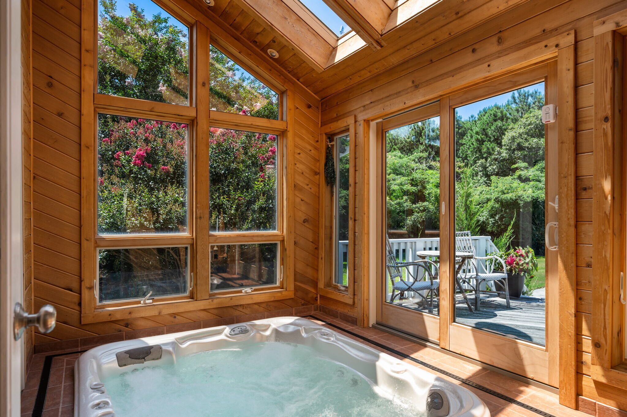 Bain à remous intérieur