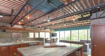 Secluded 20 acre 10BR ultra contemporary retreat