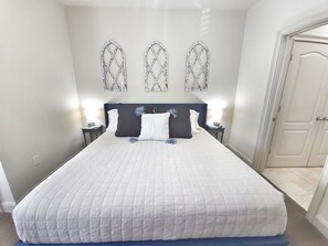 2 bedrooms, desk, iron/ironing board, free WiFi