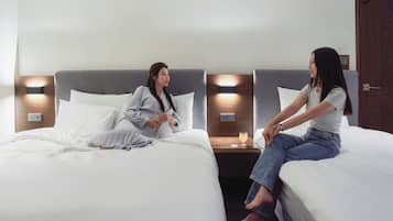 Deluxe Twin Room | Premium bedding, down comforters, laptop workspace, soundproofing