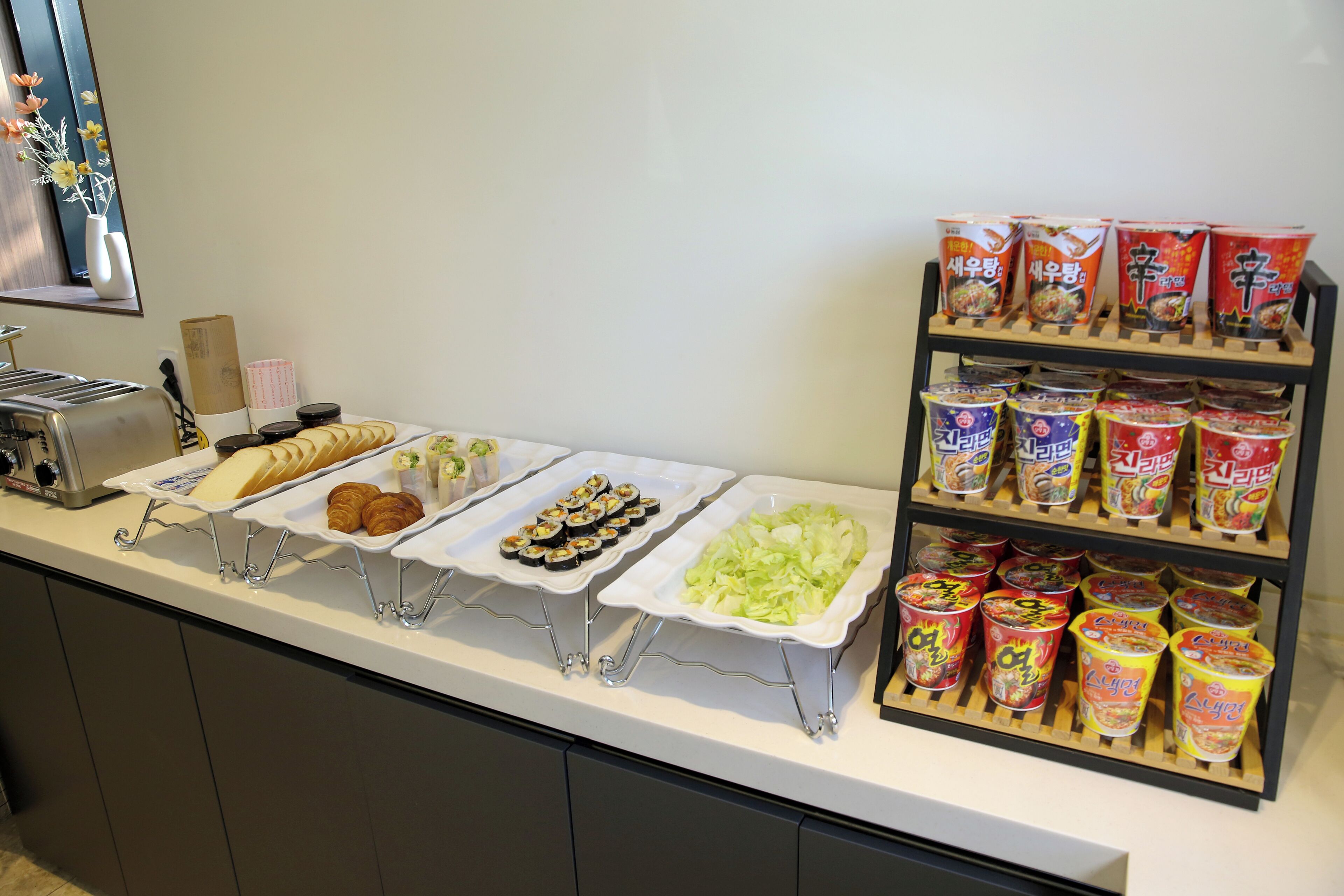 Breakfast buffet