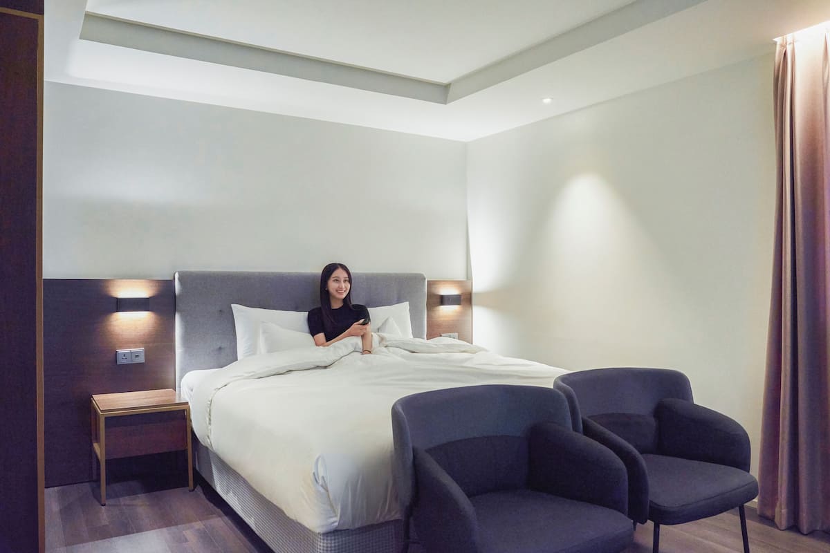1 camera, biancheria da letto di alta qualità, una scrivania
