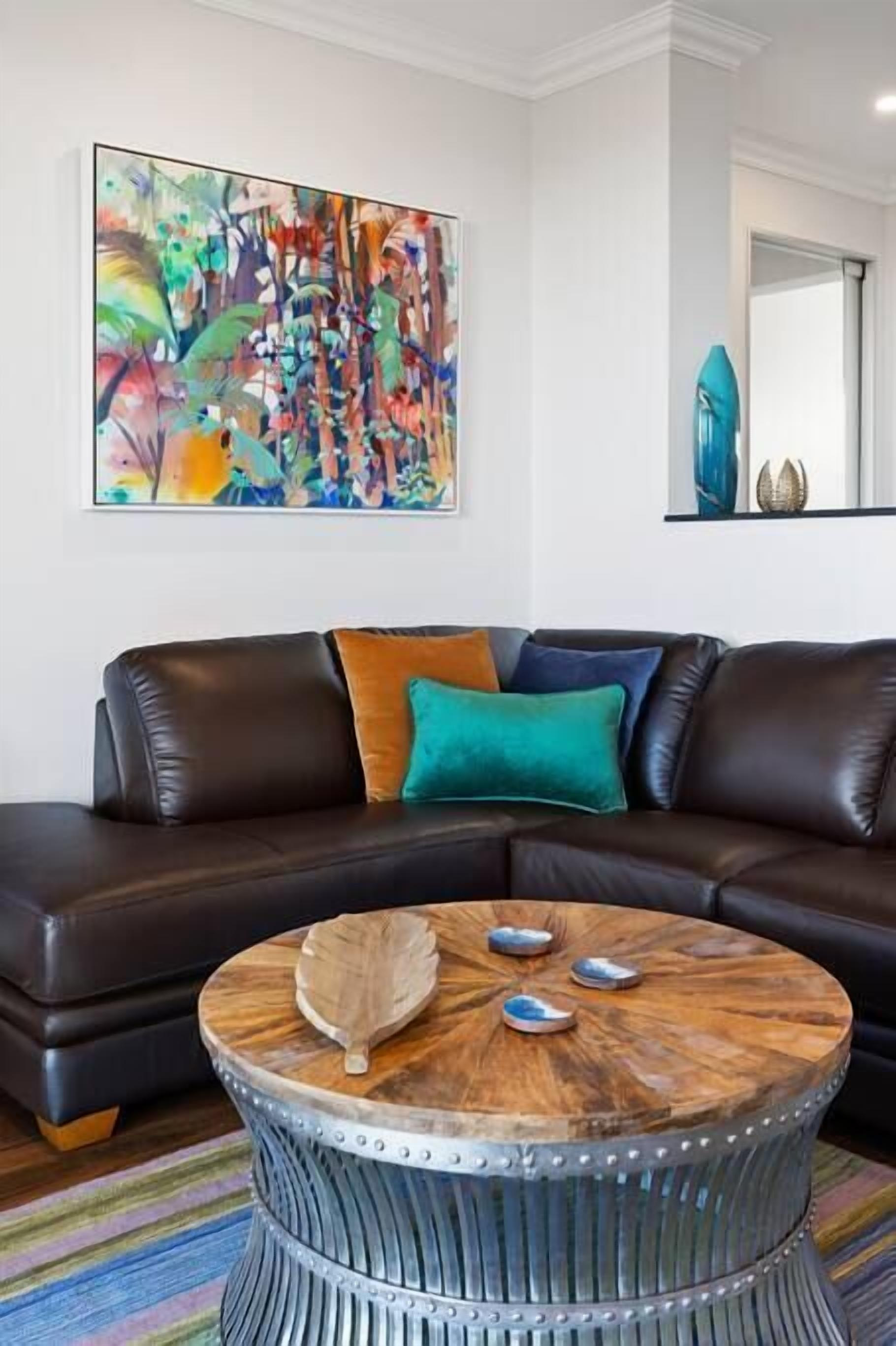 TV, fireplace, DVD player, stereo